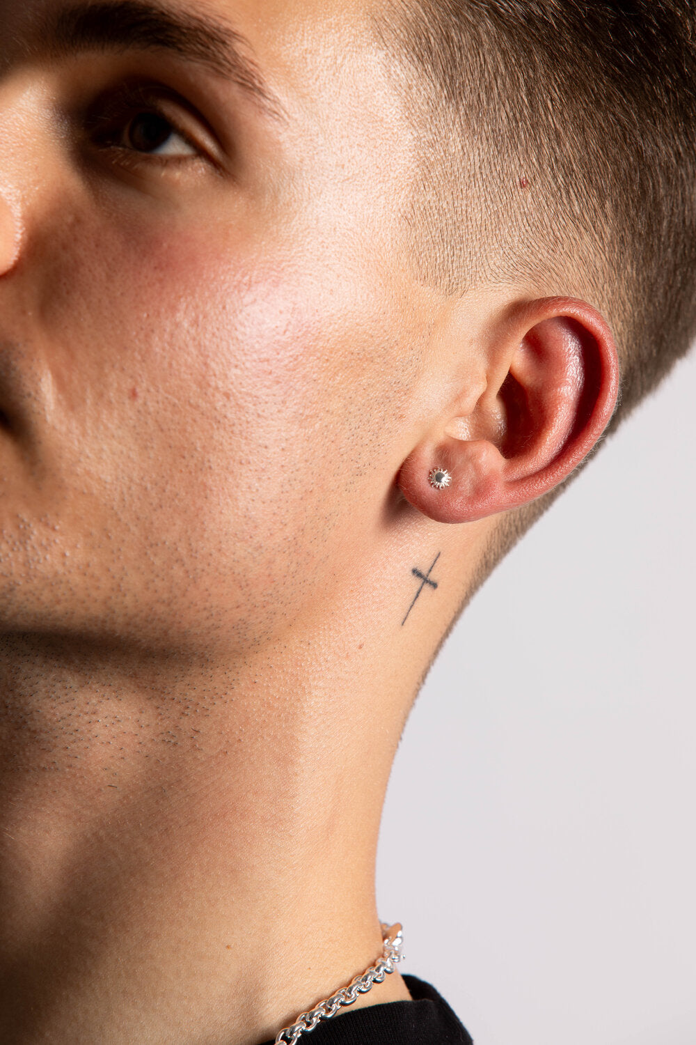 Sol ørering - sølv